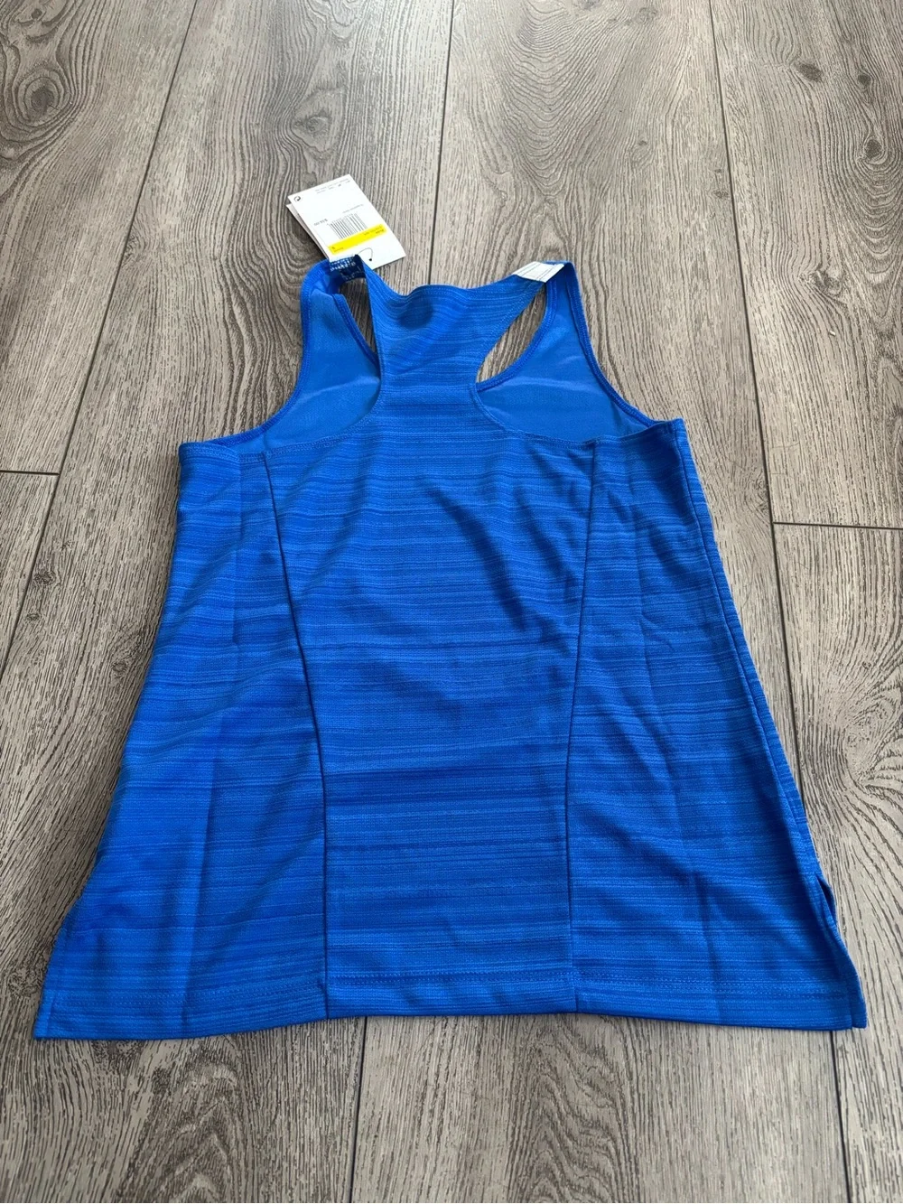 Nike kids Bright Blue Racerback running shirt